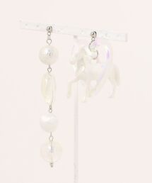 【KKSHOP】コーンホワイトピアス(MA)
