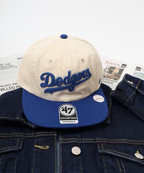 '47(フォーティーセブン)の「MLB公認 ’47BRAND CAPTAIN キャプテン ベースボールキャップ(キャップ・レディース・E/D/C/A/B/F/G・FREE)」の3枚目の写真