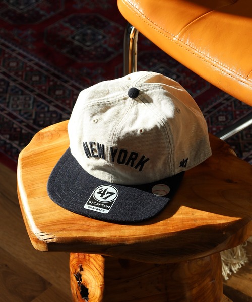 '47(フォーティーセブン)の「MLB公認 ’47BRAND CAPTAIN キャプテン ベースボールキャップ(キャップ・レディース・E/D/C/A/B/F/G・FREE)」の1枚目の写真