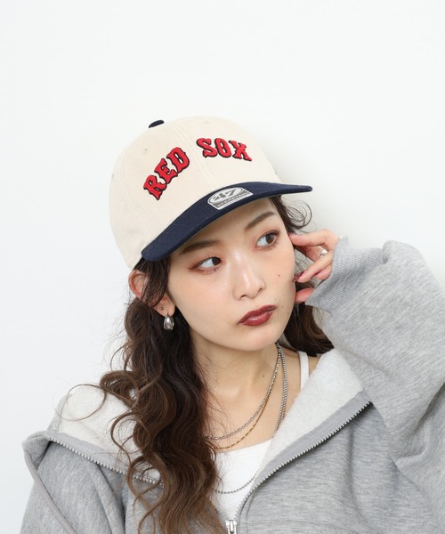 '47(フォーティーセブン)の「MLB公認 ’47BRAND CAPTAIN キャプテン ベースボールキャップ(キャップ・レディース・E/D/C/A/B/F/G・FREE)」の14枚目の写真