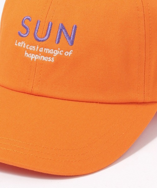 LAKOLE（ラコレ）の「【らこれキッズ】刺繍キャップ / 588186（キャップ・キッズ・ホワイト/ラベンダー/オレンジ/チャコール・FREE）」の19枚目の写真