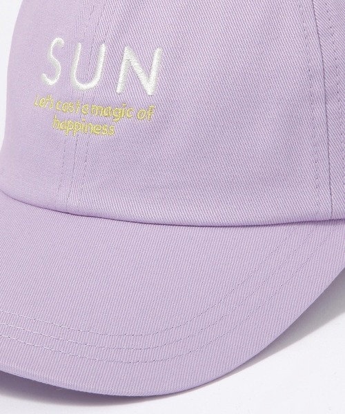 LAKOLE（ラコレ）の「【らこれキッズ】刺繍キャップ / 588186（キャップ・キッズ・ホワイト/ラベンダー/オレンジ/チャコール・FREE）」の18枚目の写真