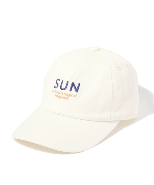 LAKOLE（ラコレ）の「【らこれキッズ】刺繍キャップ / 588186（キャップ・キッズ・ホワイト/ラベンダー/オレンジ/チャコール・FREE）」の5枚目の写真