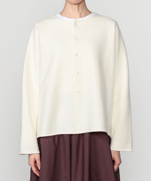 ORCIVAL オーシバル ウールジャージー カーディガン ORCIVAL | ウールジャージー カーディガン WOMEN（カーディガン/ボレロ