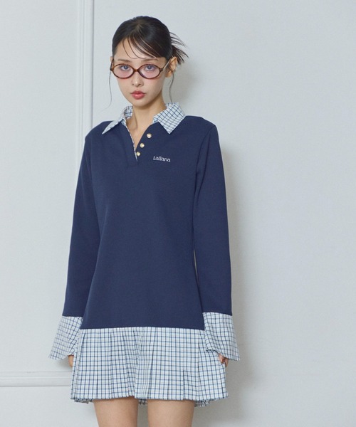 Preppy Docking Dress/プレッピードッキングワンピース（シャツ
