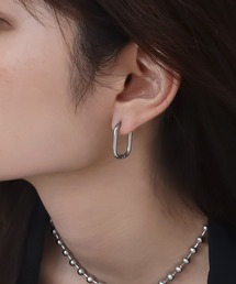 blackdia ocean オーバル フープピアス
