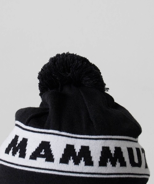 Mammut（マムート）の「MAMMUT/マムート ウール ピークス 2WAY ジャガードビーニー（ニットキャップ/ビーニー・メンズ・ブラック・ONE SIZE）」の3枚目の写真