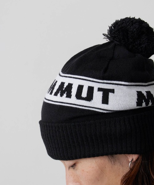 Mammut（マムート）の「MAMMUT/マムート ウール ピークス 2WAY ジャガードビーニー（ニットキャップ/ビーニー・メンズ・ブラック・ONE SIZE）」の7枚目の写真