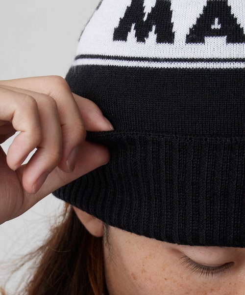 Mammut（マムート）の「MAMMUT/マムート ウール ピークス 2WAY ジャガードビーニー（ニットキャップ/ビーニー・メンズ・ブラック・ONE SIZE）」の8枚目の写真