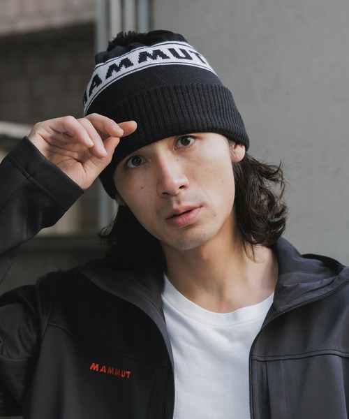 Mammut（マムート）の「MAMMUT/マムート ウール ピークス 2WAY ジャガードビーニー（ニットキャップ/ビーニー・メンズ・ブラック・ONE SIZE）」の12枚目の写真