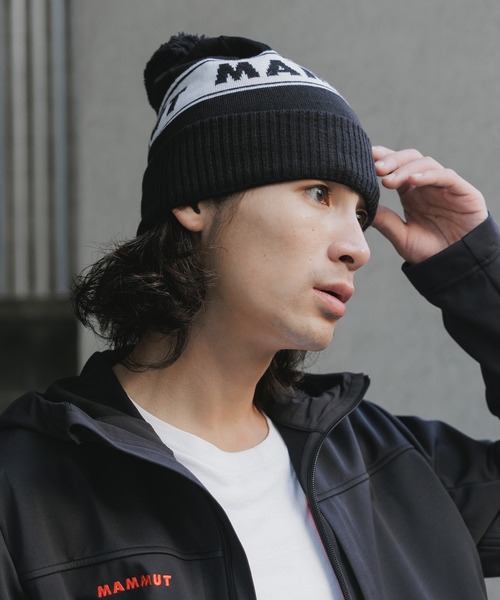 Mammut（マムート）の「MAMMUT/マムート ウール ピークス 2WAY ジャガードビーニー（ニットキャップ/ビーニー・メンズ・ブラック・ONE SIZE）」の11枚目の写真