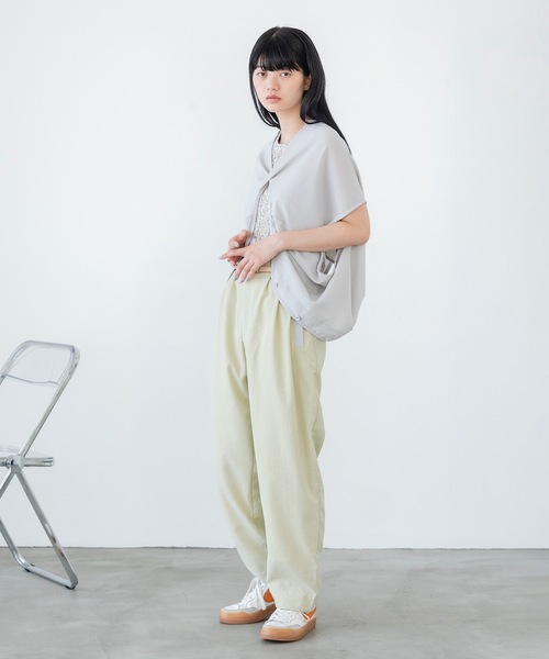 sneeuw(スニュウ)の「4wayベスト(ベスト・レディース・グレー/ブラック・ONESIZE)」の5枚目の写真