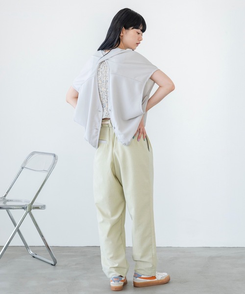 sneeuw(スニュウ)の「4wayベスト(ベスト・レディース・グレー/ブラック・ONESIZE)」の8枚目の写真