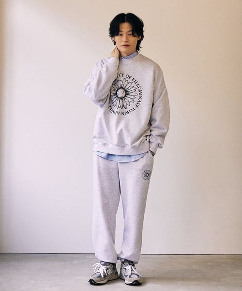 F.ILLUMINATE(フィルミネイト)の「【UNISEX】Filluminate/Bloom プルオーバー(Tシャツ/カットソー・メンズ・ブラック/ライトグレー・LARGE/X-LARGE)」の9枚目の写真