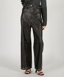 PRANK PROJECT | 【2025Winter Pre-Order】シンセティックレザープレスパンツ / Synthetic Leather Press Pants(その他パンツ)