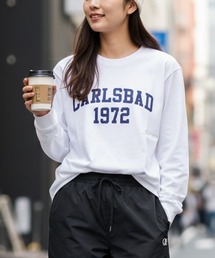 【OP/オーピー】【限定商品】レディースカレッジロゴロングＴシャツ/長袖ロンT