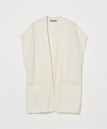WOOL CASHMERE 2 WAY GILET