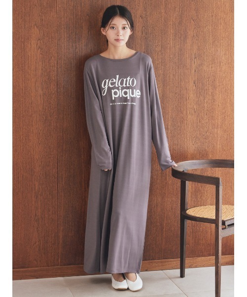 gelato pique 新品タグ付き シュタイフ ワンピース ルームウェア ジェラートピケ gelato pique 【Steiff】ジェラートJamesジャガード