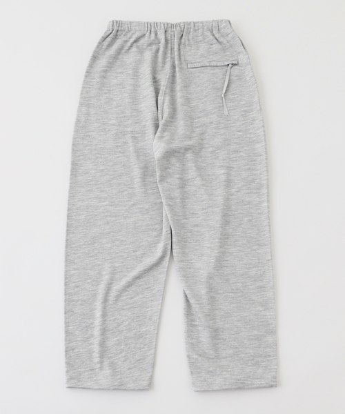 Product Twelve(プロダクトトゥエルブ)の「Product Twelve (プロダクト トゥエルブ) Super 140's /130's Melino Wool Sweat(スウェットパンツ・メンズ・ライトグレー・2/1)」の3枚目の写真