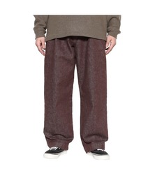 CALEE（キャリー）の「VINTAGE REPRODUCT DENIM TUCK TROUSERS ＜BROWN DENIM＞（デニムパンツ）」