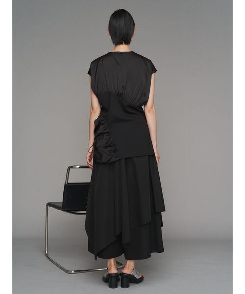 ASYMME LAYERED PT / アシメレイヤードパンツ（その他パンツ）｜UN3D