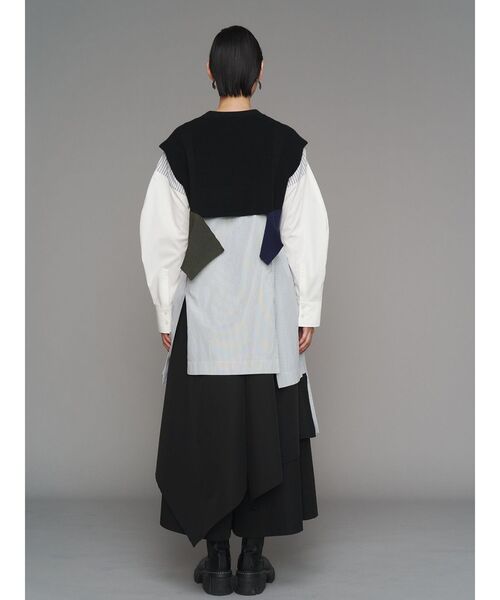 ASYMME LAYERED PT アシメレイヤードパンツ ASYMME LAYERED PT / アシメレイヤードパンツ（その他パンツ）｜UN3D