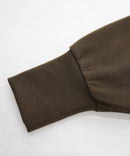 and it_（アンドイット）の「ダンボールニットゆったりこなれフルジップパーカー（パーカー・レディース・ブルーグレー/ブラック/ブラウン・FREE）」の21枚目の写真