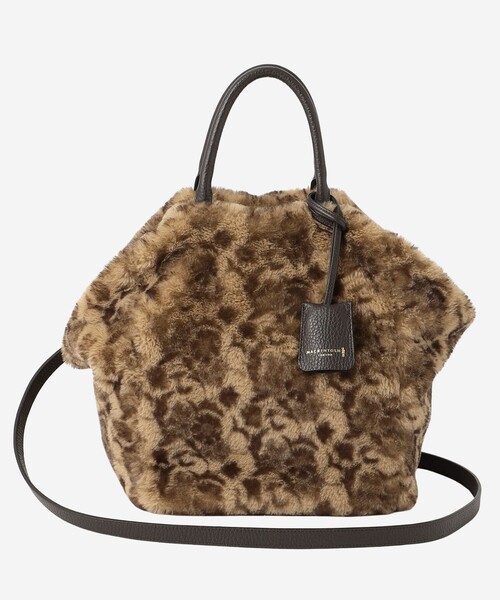 MACKINTOSH LONDON（マッキントッシュ ロンドン）の「【婦人画報11月号掲載】エコペルファーバイブリーBAG（ショルダーバッグ・レディース・ベージュ系その他3・FREE）」の4枚目の写真