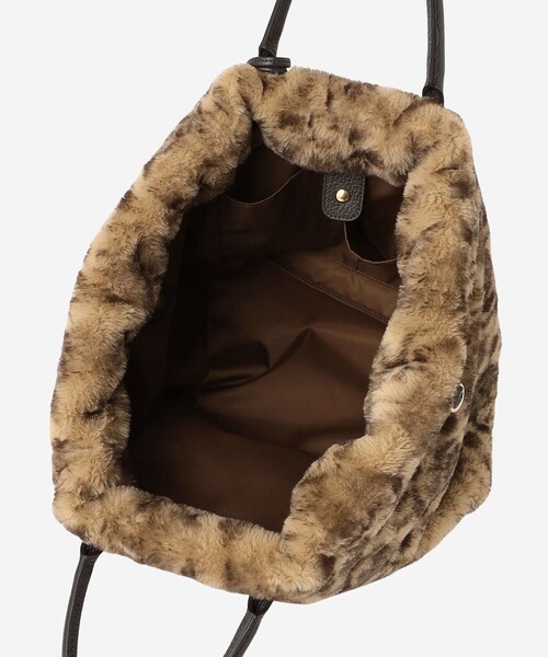 MACKINTOSH LONDON（マッキントッシュ ロンドン）の「【婦人画報11月号掲載】エコペルファーバイブリーBAG（ショルダーバッグ・レディース・ベージュ系その他3・FREE）」の7枚目の写真