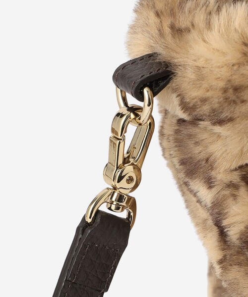 MACKINTOSH LONDON（マッキントッシュ ロンドン）の「【婦人画報11月号掲載】エコペルファーバイブリーBAG（ショルダーバッグ・レディース・ベージュ系その他3・FREE）」の8枚目の写真