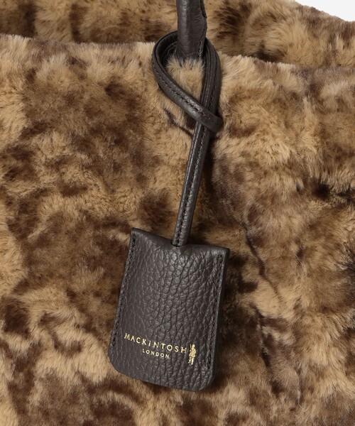 MACKINTOSH LONDON（マッキントッシュ ロンドン）の「【婦人画報11月号掲載】エコペルファーバイブリーBAG（ショルダーバッグ・レディース・ベージュ系その他3・FREE）」の9枚目の写真