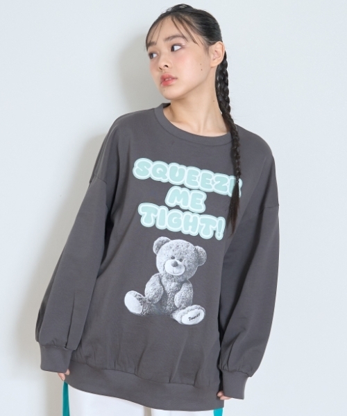 ✩テディー✩ 7days】テディベアBIGトレーナー（スウェット）｜LOVETOXIC