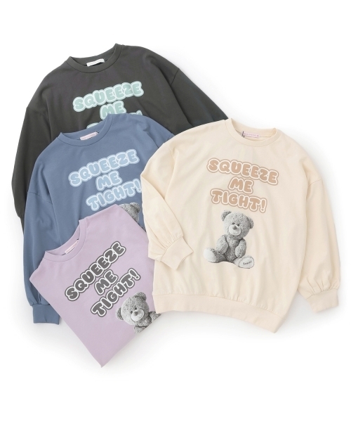 7days】テディベアBIGトレーナー（スウェット）｜LOVETOXIC