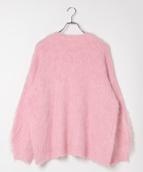 セール】5ゲージシャギーVカーディガン 603944（カーディガン/ボレロ