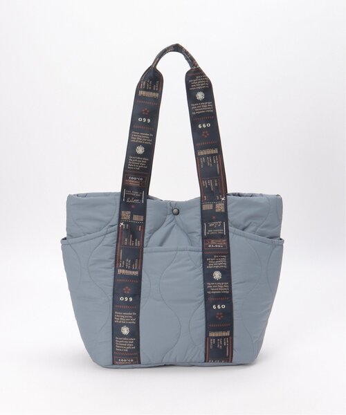 notch.(ノッチ)の「【Cooco】オリ柄テープキルティングBAG(トートバッグ・レディース・オフホワイト/ブルー/ブラック/オリーブ・ONESIZE)」の4枚目の写真