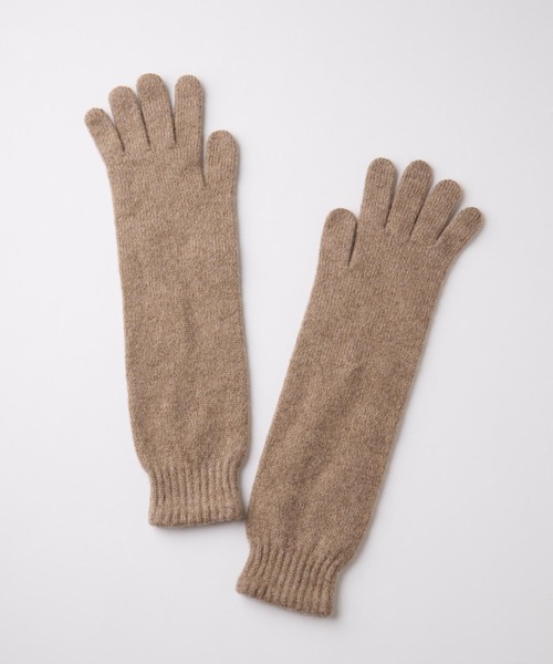 【forksy.】【COSY/コージー】スーパーロング袖リブニットグローブ