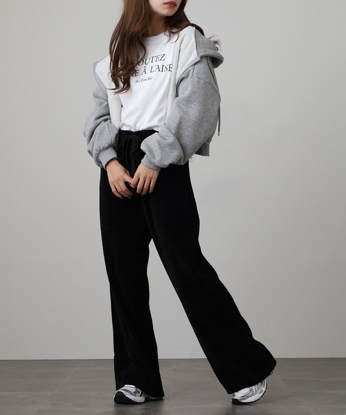 revertical（リバーティカル）の「コーデュロイワイドパンツ（その他パンツ・メンズ・チャコールグレー/ブラック・M/L）」の10枚目の写真