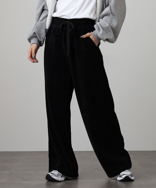 revertical（リバーティカル）の「コーデュロイワイドパンツ（その他パンツ・メンズ・チャコールグレー/ブラック・M/L）」の8枚目の写真