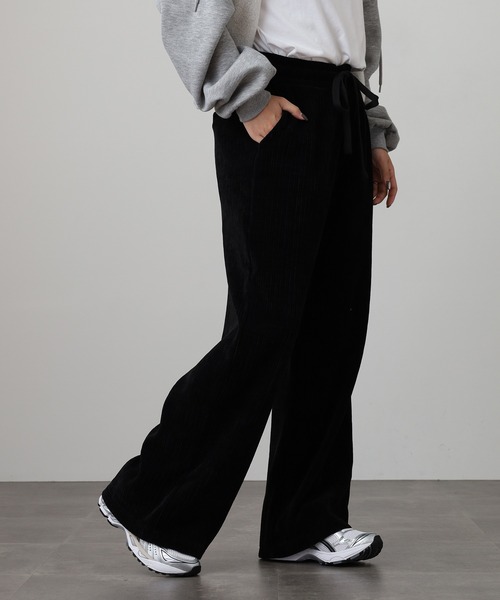 revertical（リバーティカル）の「コーデュロイワイドパンツ（その他パンツ・メンズ・チャコールグレー/ブラック・M/L）」の9枚目の写真