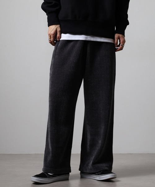 revertical（リバーティカル）の「コーデュロイワイドパンツ（その他パンツ・メンズ・チャコールグレー/ブラック・M/L）」の11枚目の写真