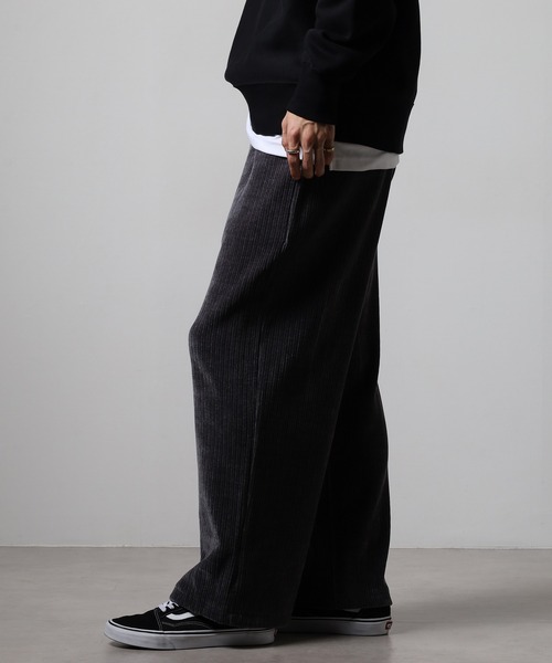 revertical（リバーティカル）の「コーデュロイワイドパンツ（その他パンツ・メンズ・チャコールグレー/ブラック・M/L）」の13枚目の写真