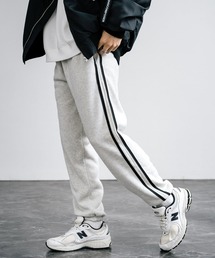 Rocky Monroe | 裏起毛サイドラインバルーンスウェットジョガーパンツ(スウェットパンツ)