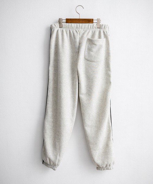 Rocky Monroe(ロッキーモンロー)の「裏起毛サイドラインバルーンスウェットジョガーパンツ(スウェットパンツ・メンズ・オートミール/チャコール/グレイッシュベージュ/ブラック・M/L/XL)」の21枚目の写真