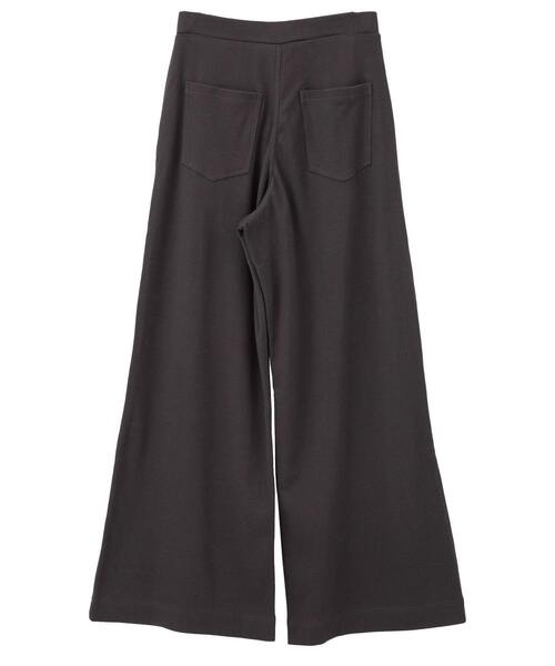 CONVERSE TOKYO(コンバーストウキョウ)の「RIB WIDE BUGGY PANTS(その他パンツ・レディース・キャメル/チャコールグレー・FREE)」の17枚目の写真