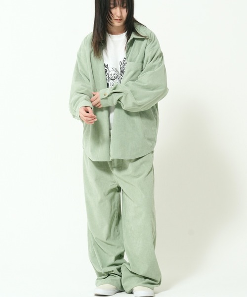ROUGH TRADE（ラフトレード）の「コーデュロイ ラギットパンツ(M1)（その他パンツ・メンズ・ネイビー/ベージュ/セージグリーン・LARGE/X-LARGE/MEDIUM）」の7枚目の写真