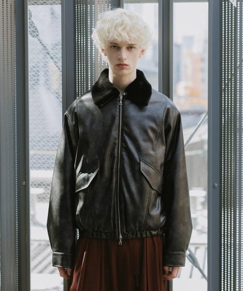 エアサーマルエリファーレザーブルゾン(HARE)（ブルゾン）｜HARE（ハレ