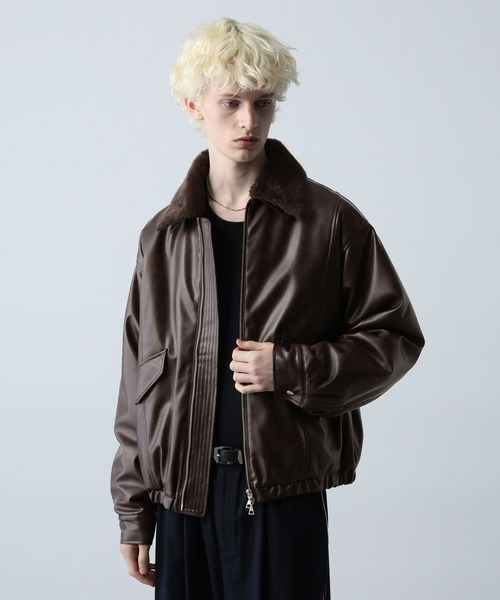 エアサーマルエリファーレザーブルゾン(HARE)（ブルゾン）｜HARE（ハレ