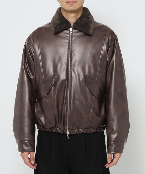 エアサーマルエリファーレザーブルゾン(HARE)（ブルゾン）｜HARE（ハレ