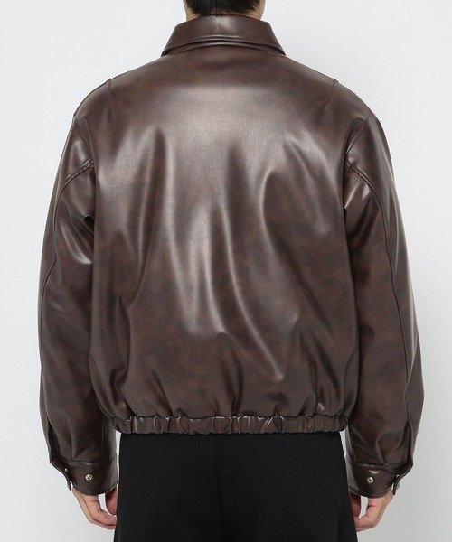 エアサーマルエリファレザー HARE（ハレ） ブルゾン アウター エアサーマルエリファーレザー