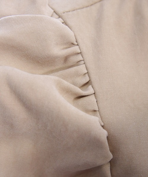 clear（クリア）の「ピーチリボンタックシャツ[大人 カジュアル フェミニン ガーリー]≪AW新作≫（シャツ/ブラウス・レディース・ブラウン/ベージュ/キャメル・F）」の19枚目の写真